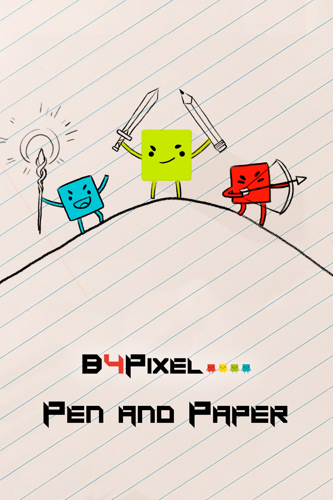 B4Pixel B4Pixel Pen and Paper 3x2 1 Shows und Formate