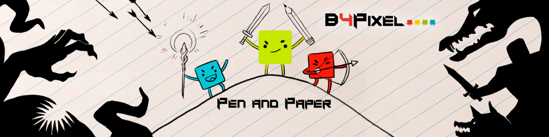 B4Pixel Patreon Header Banner scaled B4Pixel Pen and Paper Produktion Englisch