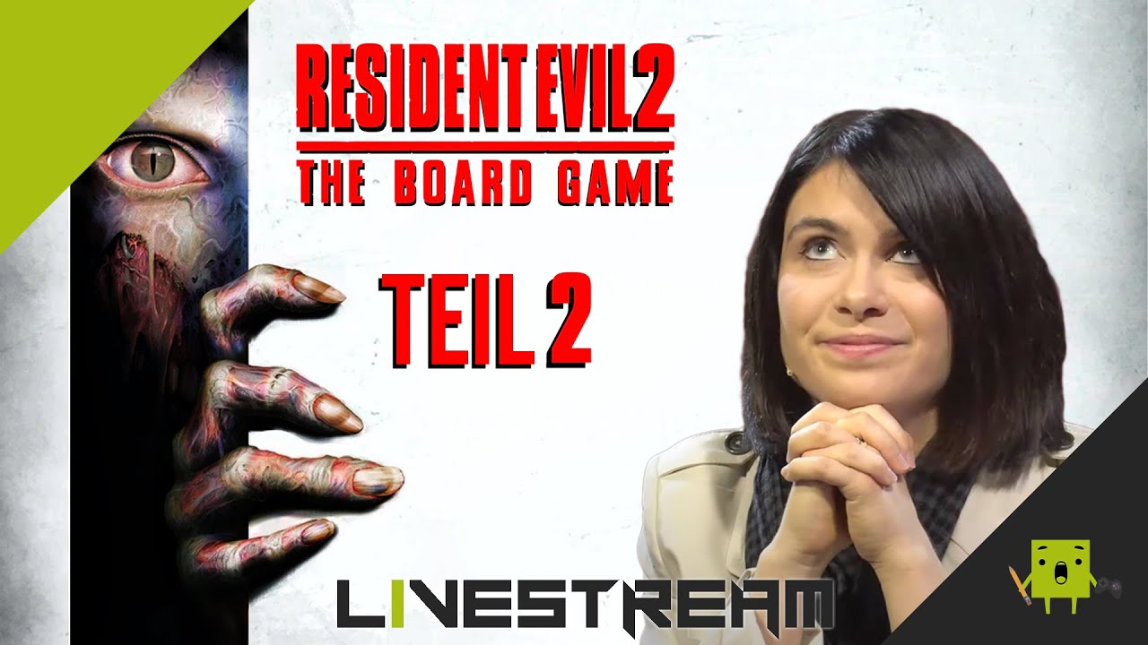 B4Pixel Das große Brettspiel Finale 🎲 Live Show Resident Evil 2 The Board Game